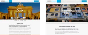 Berlin guide and Vienna guide